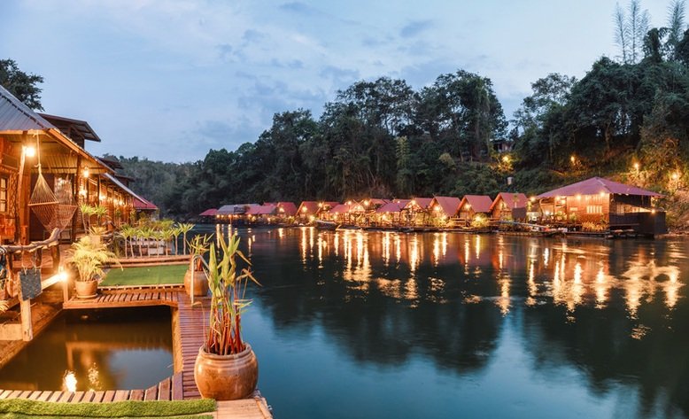 itineraire-thailande-3-semaines-kanchanaburi-hotel-flottant